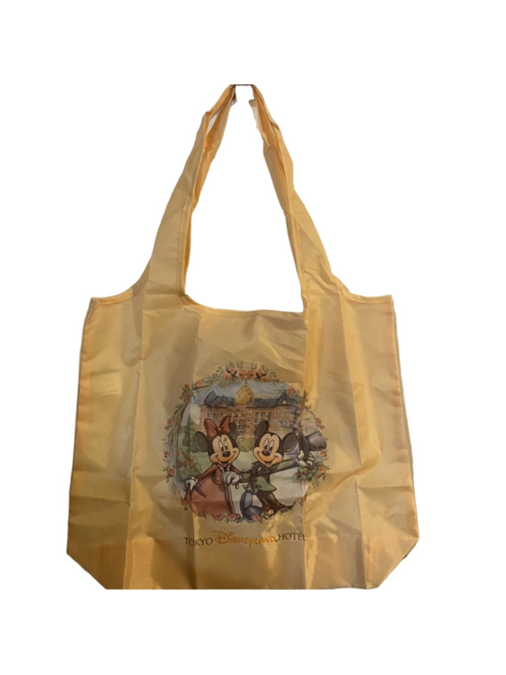 Women's Official Disneyland Tokyo Hotel Tote Bag with Mickey and Minnie One Size